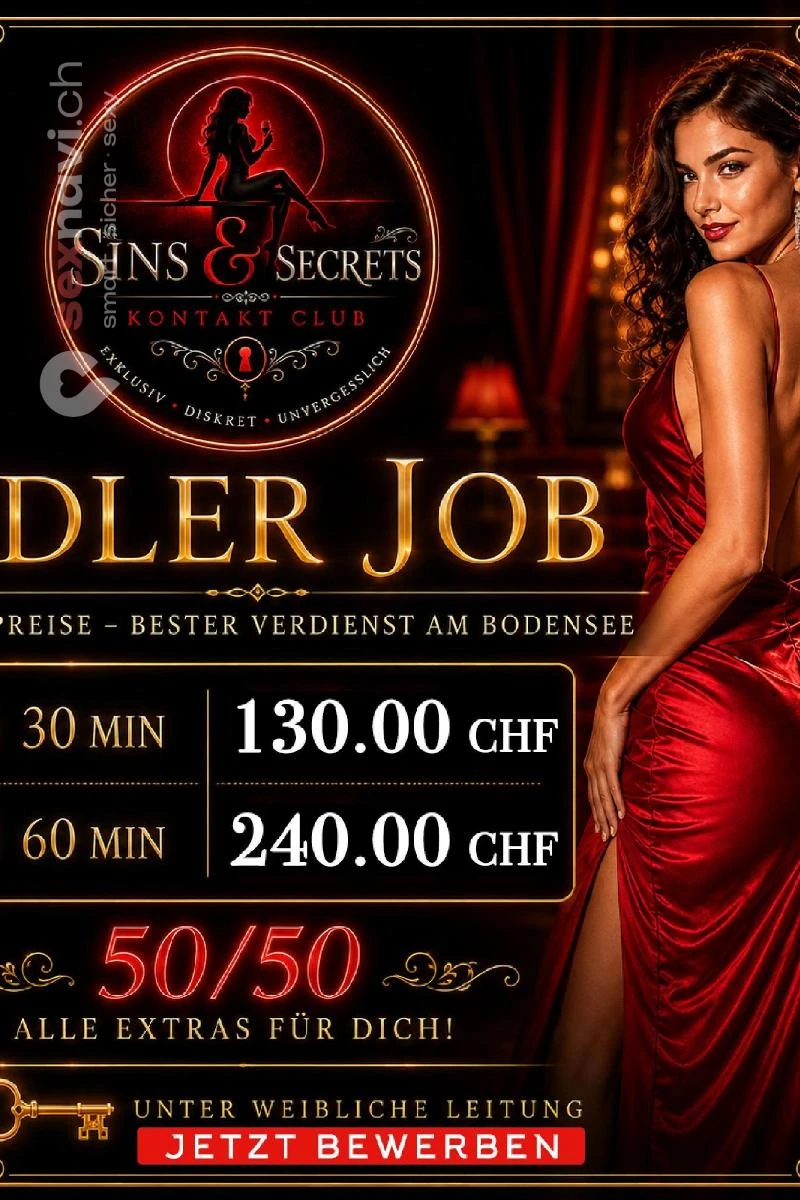 Sins and Secret 240 CHF / Stunde - 50 % Thurgau, Romanshorn, Schweiz